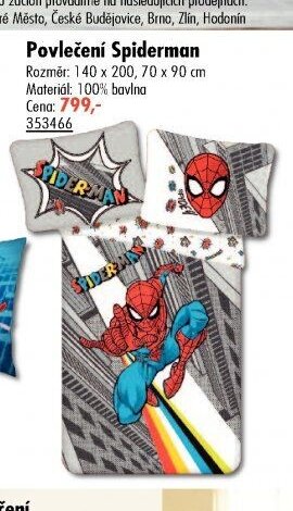 Povlečení Spiderman - UNI HOBBY akcniletaky.com