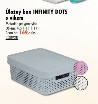 Úložný box INFINITY DOTS s víkem - UNI HOBBY akcniletaky.com