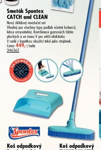 Smeták Spontex CATCH and CLEAN - UNI HOBBY akcniletaky.com