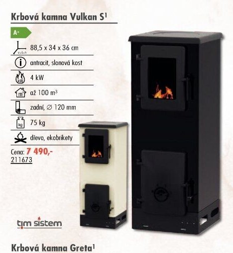 Krbová kamna Vulkan S - UNI HOBBY akcniletaky.com