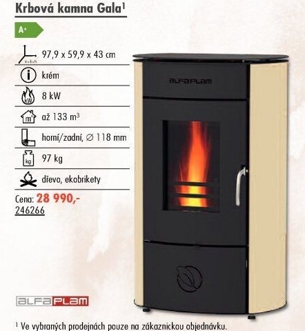 Krbová kamna Gala - UNI HOBBY akcniletaky.com