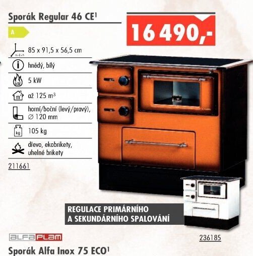 Sporák Regular 46 CE - UNI HOBBY akcniletaky.com