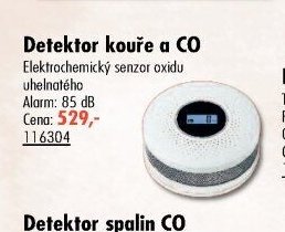 Detektor kouře a CO - UNI HOBBY akcniletaky.com