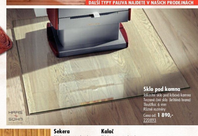 Sklo pod kamna - UNI HOBBY akcniletaky.com