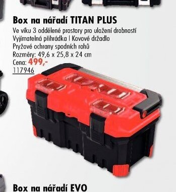 Box na nářadí TITAN PLUS - UNI HOBBY akcniletaky.com