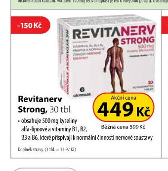 Revitanerv Strong, 30 tbl.