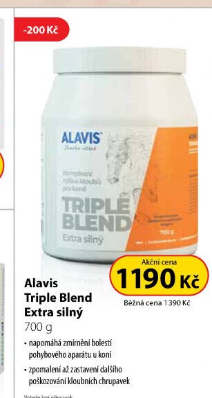 Alavis Triple Blend Extra silný 700 g