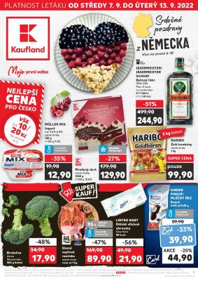 akční leták Kaufland 7.9.2022-13.9.2022