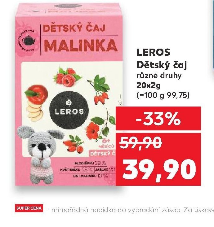 Leros Dětský čaj