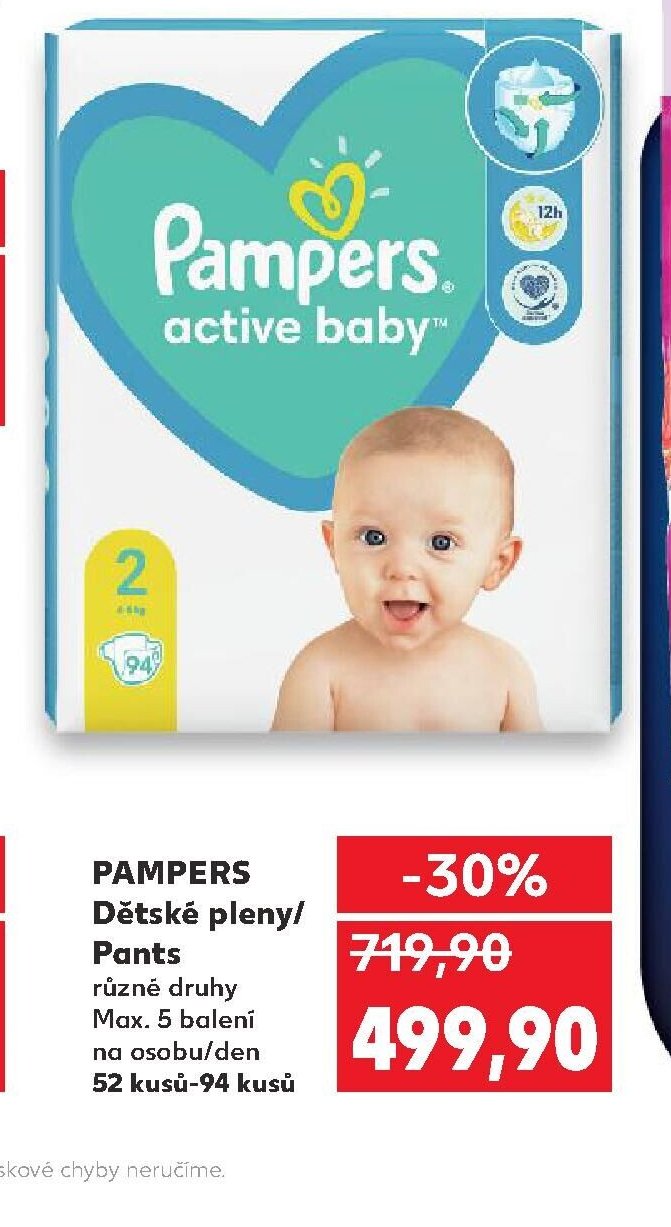 Pampers Dětské pleny/Pants