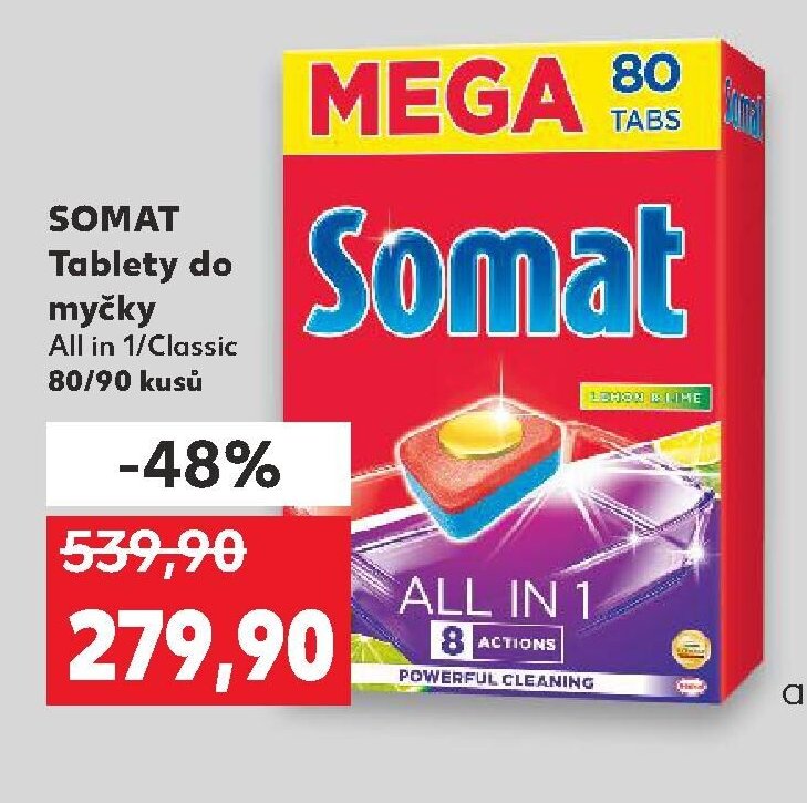 SOMAT Tablety do myčky