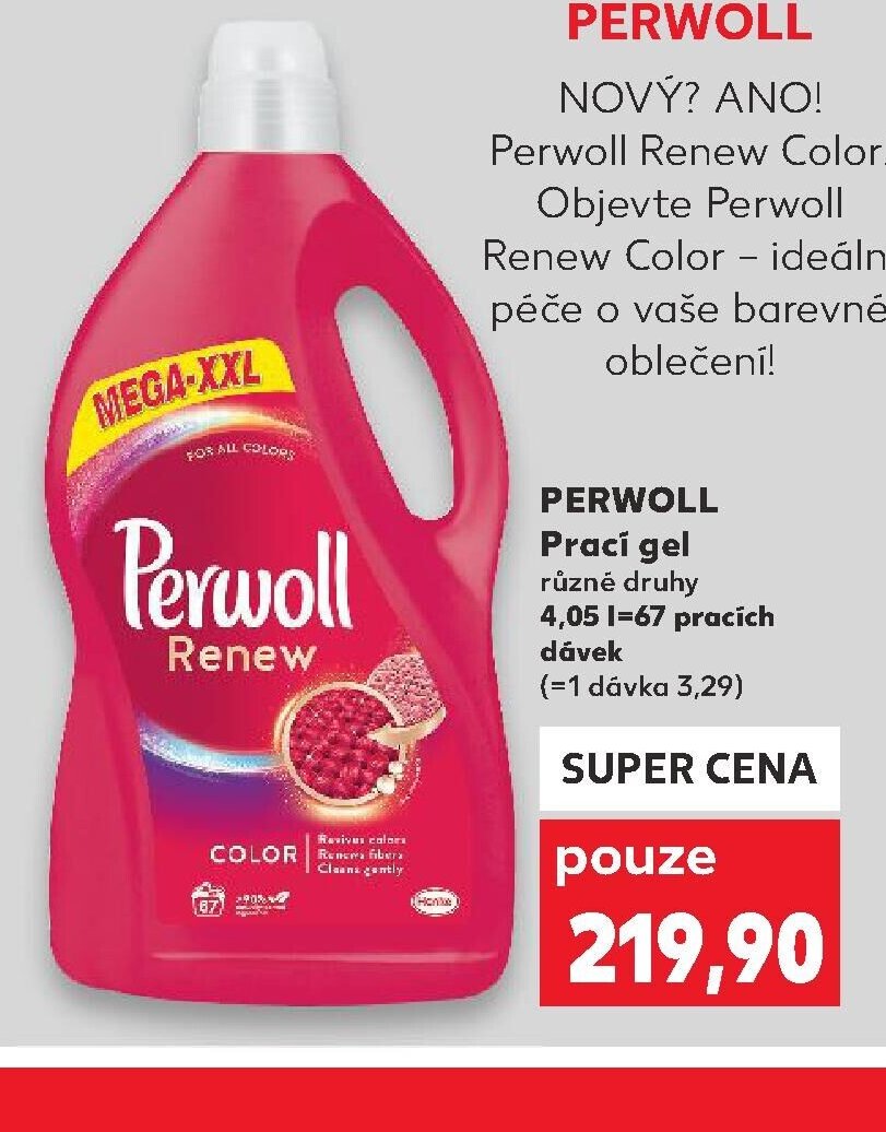 PERWOLL Prací gel