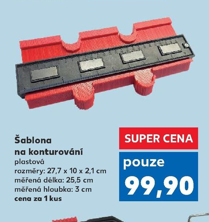 Šablona na konturování