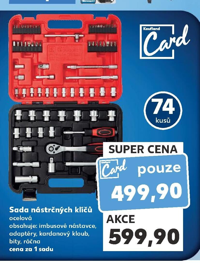 Sada nástrčných klíčů