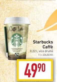 Ledová káva Starbucks