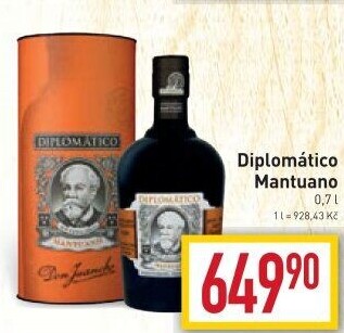 Rum Diplomatico Mantuano