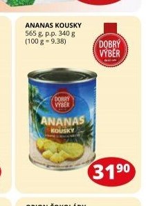 Ananas kousky