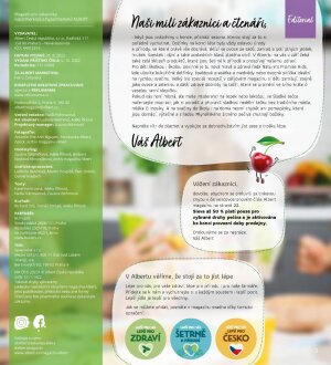 akční leták Albert 1.9.2022-27.9.2022