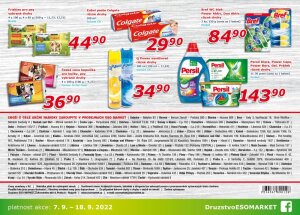 akční leták ESO MARKET 7.9.2022-18.9.2022