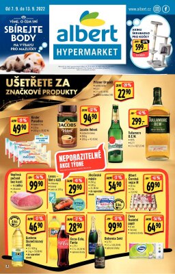 akční leták Albert 7.9.2022-13.9.2022