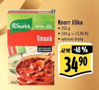 Jíška hotová Knorr