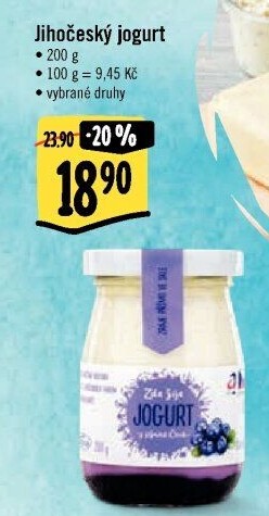 Jogurt ochucený jihočeský Agro-La