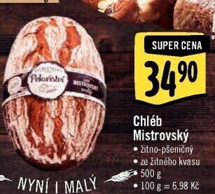 Mistrovský chléb Albert