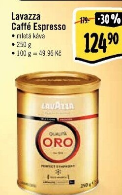 Mletá káva Espresso Lavazza