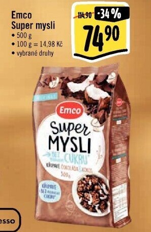 Müsli Super Mysli Emco