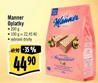 Oplatky Manner