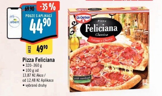Pizza mražená FelicianaDr. Oetker