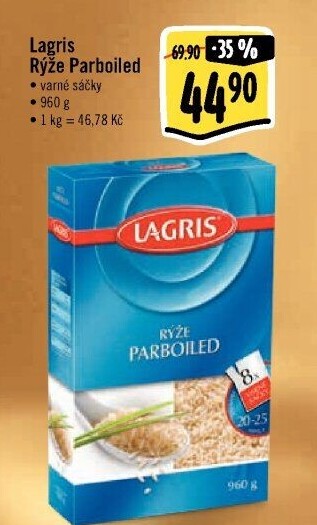 Rýže parboiled Lagris