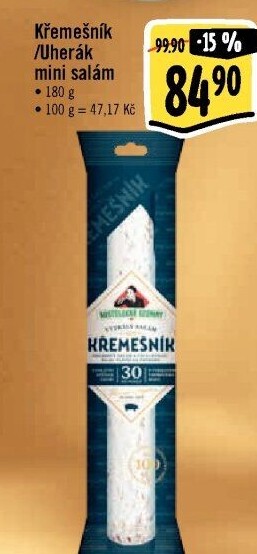 Salám Křemešník kostelecký Kostelecké uzeniny