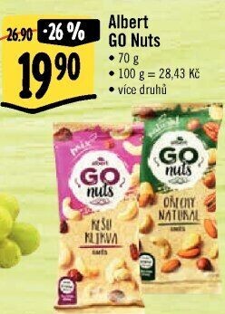 Směs ořechů Go Nuts Albert