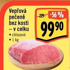 Vepřová pečeně bez kosti