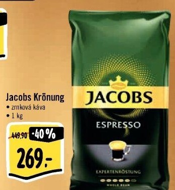 Zrnková káva Jacobs Krönung