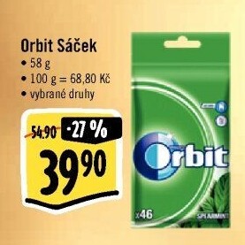 Žvýkačky Orbit