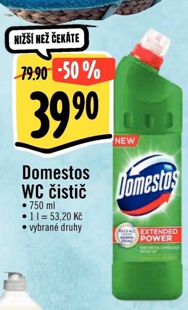Čistič WC gelový Domestos