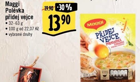 Instantní polévka Přidej vejce Maggi