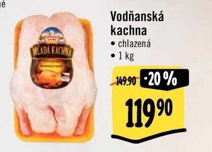 Kachna Vodňanská kachna