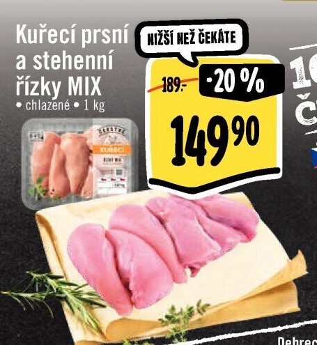 Kuřecí řízky mix Albert