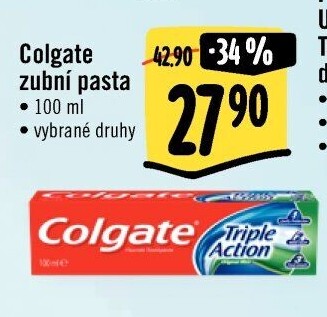 Pasty na zuby Colgate