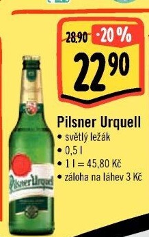 Pivo Pilsner Urquell