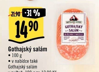 Salám Gothaj Kostelecké uzeniny
