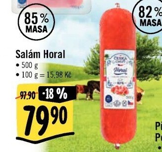 Salám Horal Česká chuť