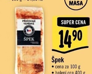 Špek Přeštické vepřové