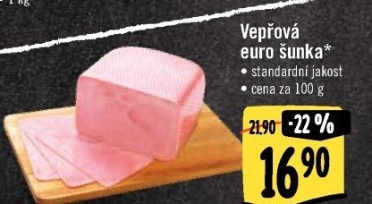 Šunka vepřová Euro standard