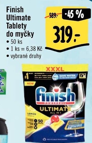 Tablety do myčky Finish Ultimate