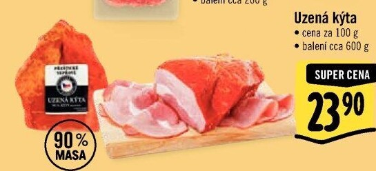 Uzená kýta bez kosti Přeštické Vepřové