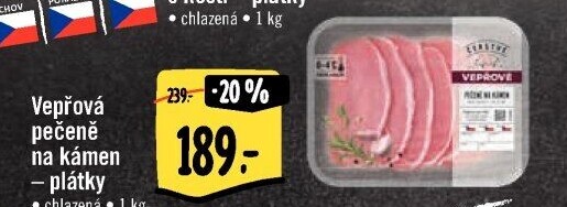 Vepřová pečeně na kámen Albert